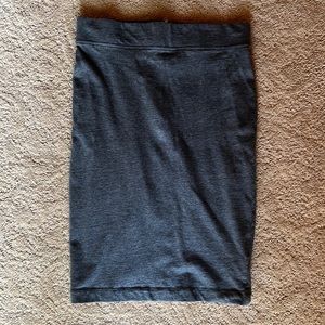 XS Petite Grey Gap Pencil Mini